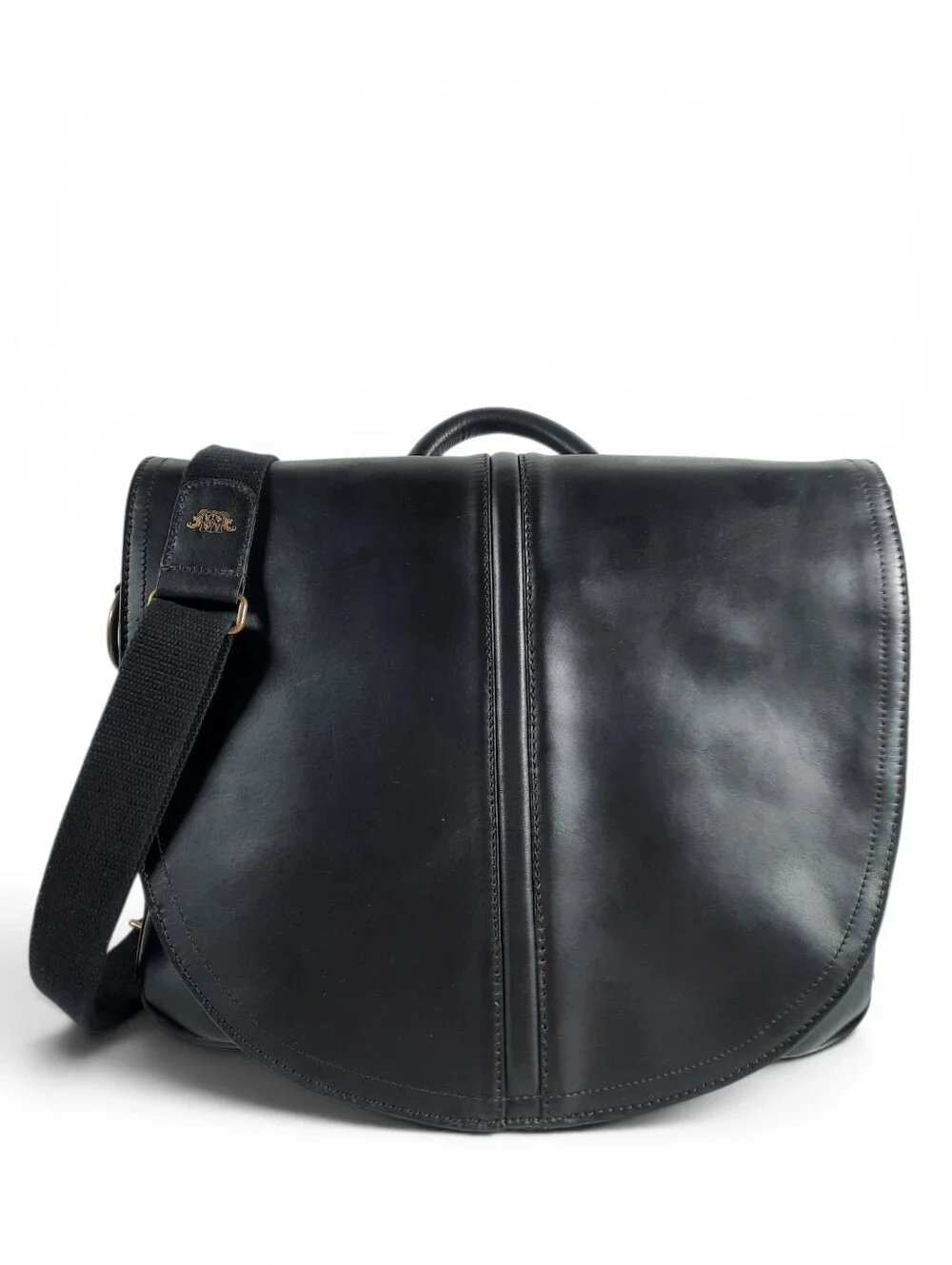 BOSCA Mail Bag Leather Messenger Briefcase Weekender Laptop Business Office Work